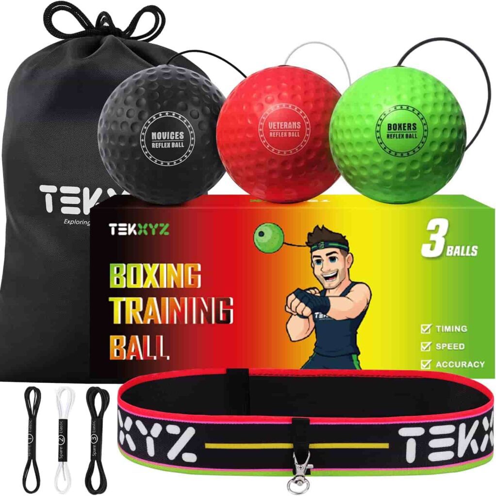 pelota para mejorar reflejos en boxeo tekxyz