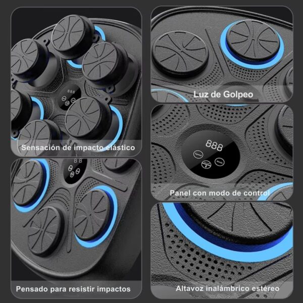 Mejor Relación Calidad – Precio: Máquina de Boxeo Musical de 9 Niveles - Imagen 2