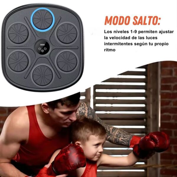Mejor Relación Calidad – Precio: Máquina de Boxeo Musical de 9 Niveles - Imagen 7